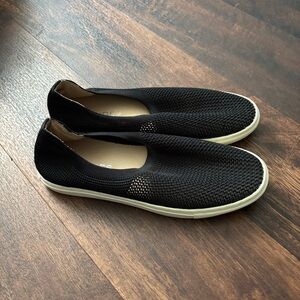 Jslides nyc black Carol Mesh Slip On Shoes size 7 guc
